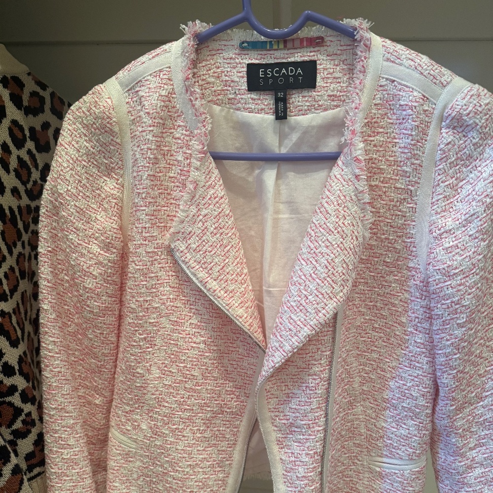 Escada Sport Jacket/ Classic pink vintage like